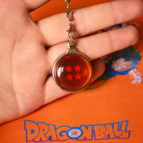 Chaveiro Esfera do Dragão do Goku 4 Estrelas - Dragon Ball Z - Abysse -  Geek Fanaticos