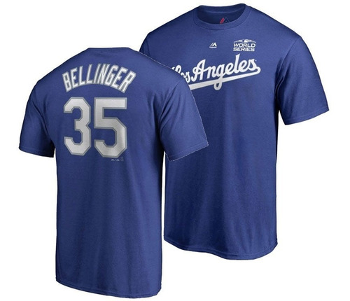 Camiseta Majestic Original Mlb Dodgers W Series Envío Gratis