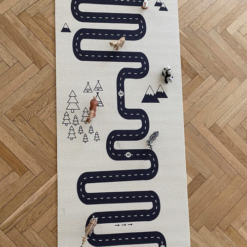 Imagen 5 de 10 de Piso Alfombra Goma Eva Niños Infantil Antigolpes Mat Bebés