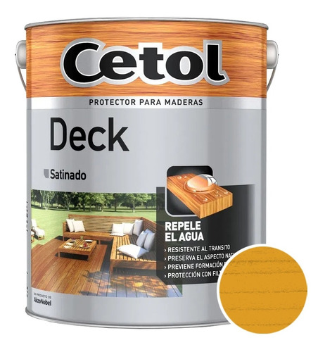 Cetol Deck Natural Satinado X 1l - Caporaso