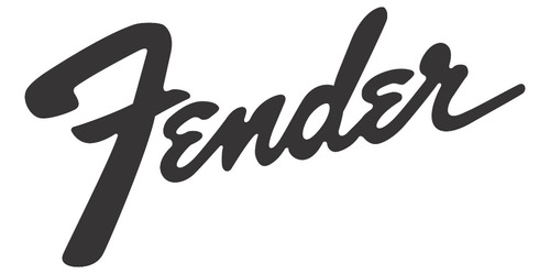 Adesivo Fender 9,8x5cm