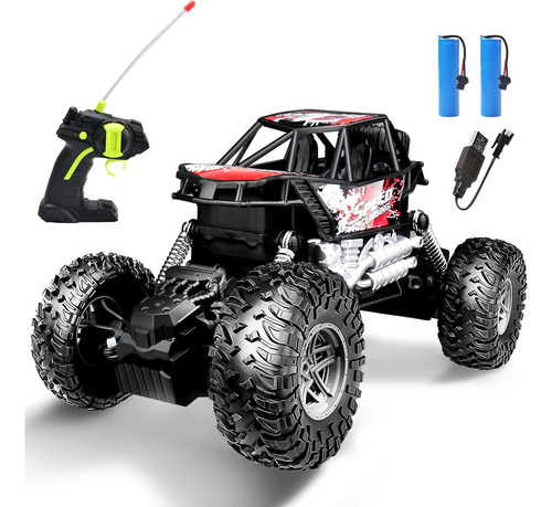 Carro A Control Remoto 4wd,18kmh,27mhz, Jyfkzk Esc 1:18 482