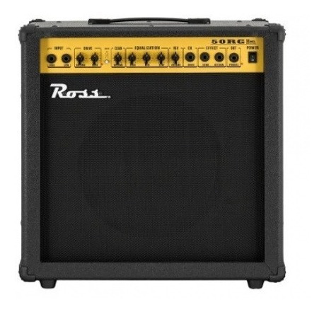 Amplificador De Guitarra Ross G-50r 50 Watts Con Distrosión 