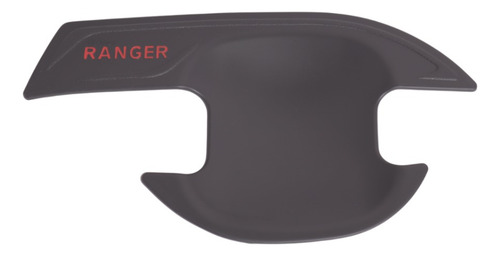 Cubre Fondo Manillas Negro Para Ford Ranger 2016-2022