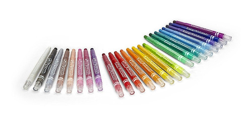 Crayola 24 Ct. Los Aromas Tonta Mini Twistables Perfumadas C