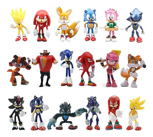 Sonic The Hedgehog - Figuras De Acción De Juguetes, Colecció