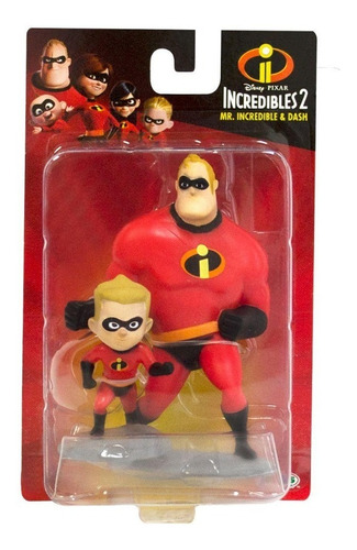 2 Bonecos Os Incríveis Mr. Incredible E Dash - Sunny