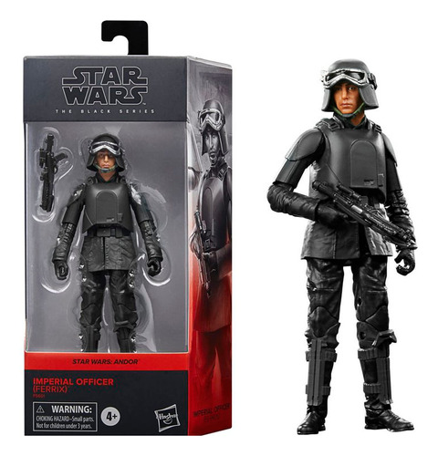 Figura Imperial Officer Ferrix Star Wars Andor Black Series 