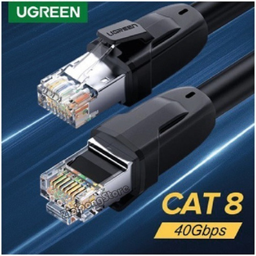Ugreen Cable Ethernet Cat8 Original 5m Stock. 