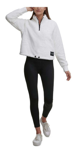 Buzo Mujer Calvin Klein Pullover Fleece Cropped Sweatshirt | Envío gratis Buzo Mujer Calvin Klein Pullover Fleece Cropped Sweatshirt | Envío gratis