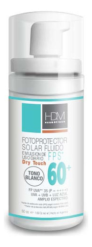 Hdm Fotoprotector Solar Fps 60+ Tono Blanco 50cc