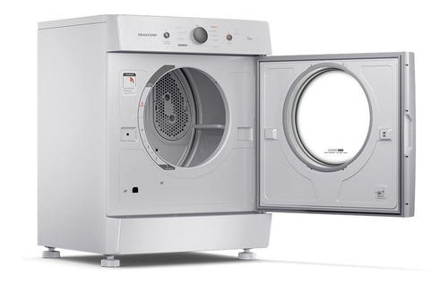 Secadora De Roupa Brastemp 10kg Piso Bsr10bb Branca Cor Branco