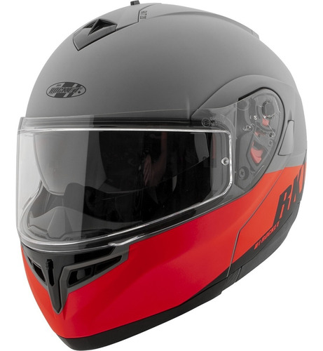 Casco Abatible Joe Rocket Rkt 20 Sonic Red Rojo - Negro Mate