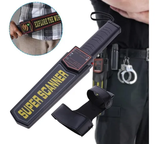 comprar Escáner Portátil Hand-held Metal Seguridad Detector Super Sc