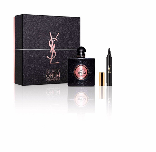 Perfumes Importados De Mujer Ysl Black Opium Cofre 50ml