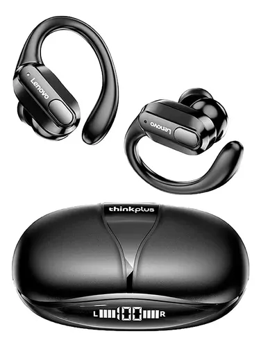 Fones de ouvido sem fio Lenovo Thinkplus Xt80 Bluetooth 5.3 preto...