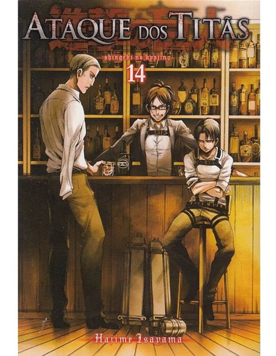 Ataque Dos Titãs / Shingeki No Kyojin - Volume 14