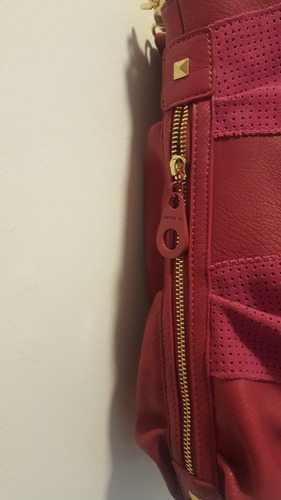 Cartera - Bolso Cuero Fucsia Juanita Jo