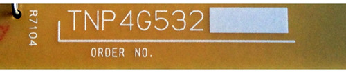 Fuente Panasonic Txn/p1ubuu Tnp4g532 50120935150a Tc-l50em5 (Usado)