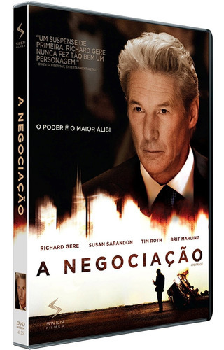 Dvd A Negociação Richard Gere Original Lacrado