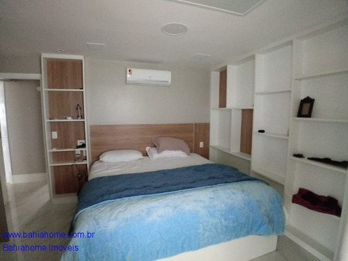 Imagem 4 de 18 de Apartamento Para Vender Em Patamares Com Cento E Sessenta E Seis Metros Quadrados, Três Suítes Com Varanda Gourmet E Vista Mar - Premiere Jaguaribe - Ap00930ces