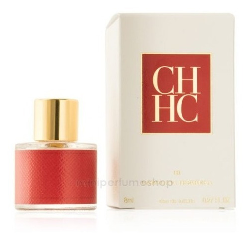 Imagen 1 de 1 de Perfume Miniatura Mujer Carolina Herrera C H Edt 8ml