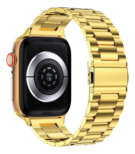 Correa Acero Eslabones Para Apple Watch - Todas Las Medidas