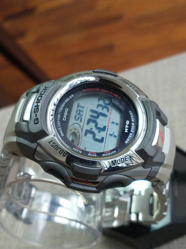 Reloj Casio Solar G-shock Wave Receptor Mtg900 Inoxidable (Usado)