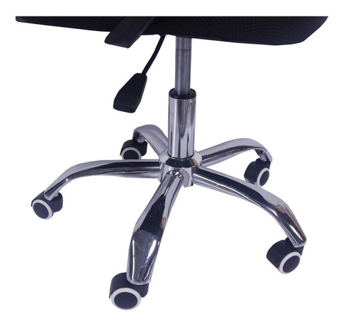 Imagen 3 de 4 de Rack & Pack Mkz-sillaofiajus ergonómica negra con tapizado de tela