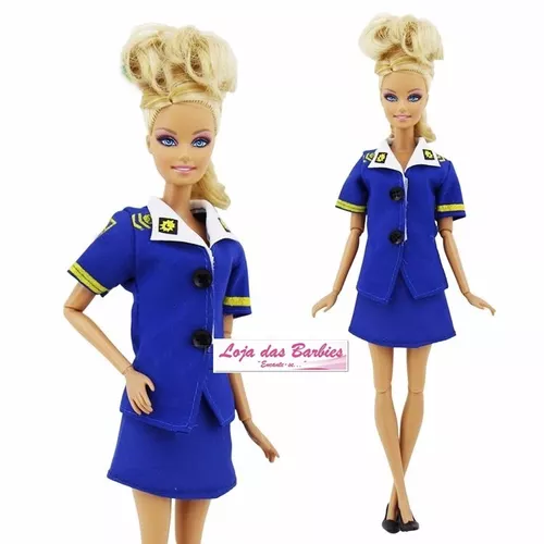 Boneca, Boneca Barbie com Roupa e Sapatos, Brinquedo Barbie Usado  75992467