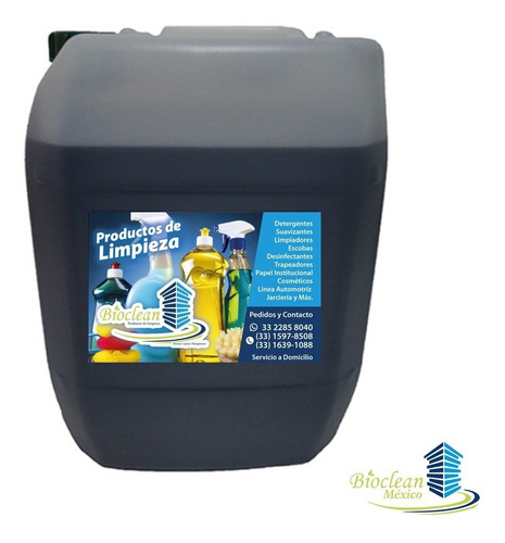 Detergente Biodegradable Ropa Negra 20 Litros Envio Gratis
