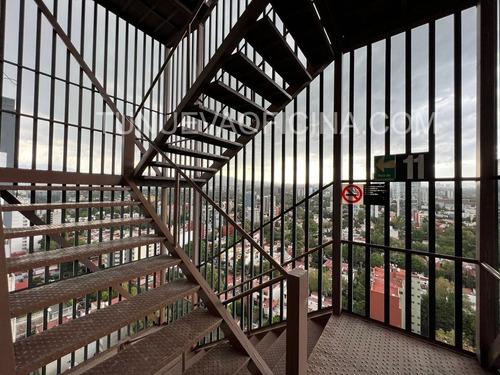 Renta Oficina 355m2 Acondicionada -av.insurgentes,álvaro Obregón-
