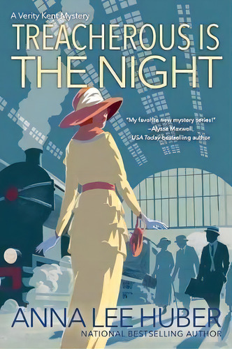 Treacherous Is The Night, De Anna Lee Huber. Editorial Kensington Publishing, Tapa Blanda En Inglés