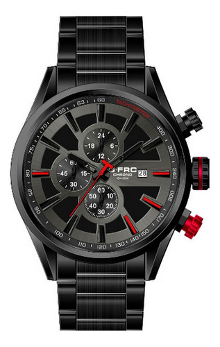 Reloj G-force Original H3651g Cronografo Negro + Estuche
