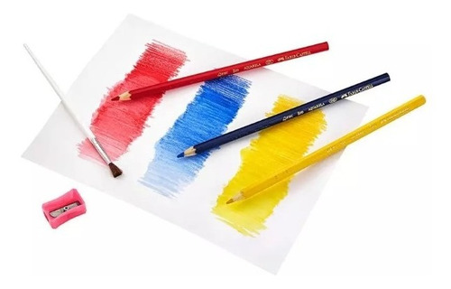 Imagen 2 de 6 de Lapices De Colores Acuarelables Faber-castell X48 Nuevo