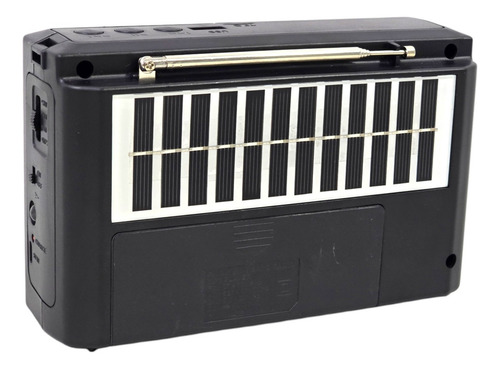 Radio Solar Recargable Tecnolab Tl636 Usb/sd Linterna