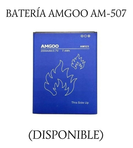 Baterías Amgoo Am-507, Am-508, Am-520.