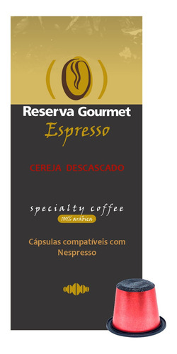 Cápsulas De Café Especial Cereja Compatível Nespresso 80 Un