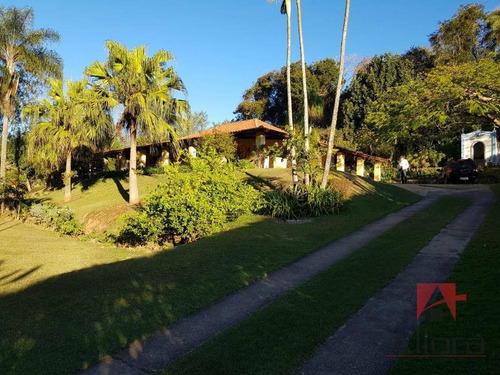 Belíssima Chácara Com 5 Dormitórios À Venda, 3000 M² Por R$ 800.000 - Atibaianos - Bragança Paulista/sp - Ch0213