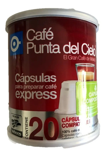 Cápsulas Express Región Oaxaca 20 cápsulas