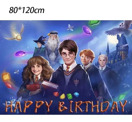Pack Decoración Cumpleaños Globos Harry Potter - Globifiesta