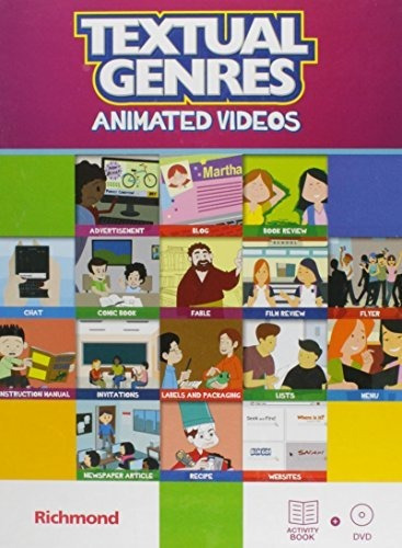 Libro Textual Genres - Animated Videos De Editora Moderna -