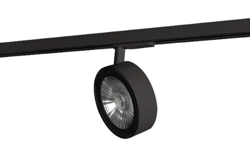 Spot Led Para Riel, Tipo Ar111 Color Negro -  Ke2138