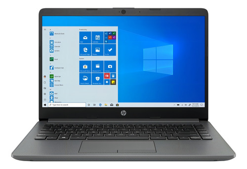 Portátil HP 14-cf3032la Intel Core I5 Ssd 256gb 12gb Ram Color Gris