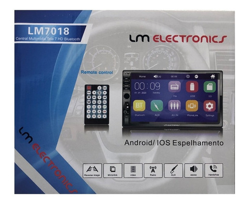 Imagem 3 de 9 de Central Multimidia Vw Voyage G6 2013 Espelhamento Camera Mp5