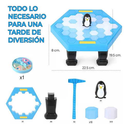 Z Juguete For Niños Save The Penguin Ice Block Breaker