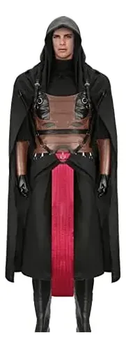 Disponibile) Darth Revan Costume Cosplay Black Cape Uniform Set completo Outf costumi di Halloween su misura 200000532 Disponibile) Darth Revan Costume Cosplay Black Cape Uniform Set completo Outf costumi di Halloween su misura 200000532