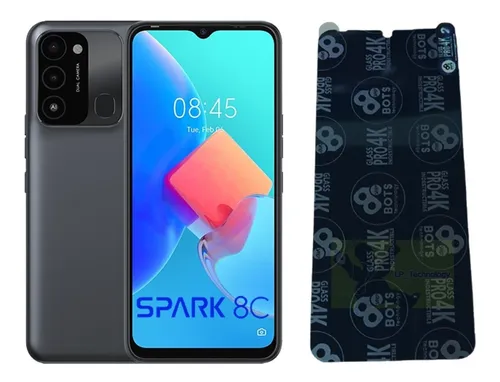 Protector Pantalla Indestructible Para Tecno Spark 8c