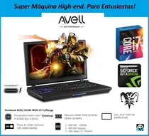 Comprar Notebook Gamer Avell G1565 15  4k I7 6700k Mxm Gtx 980m 8gb