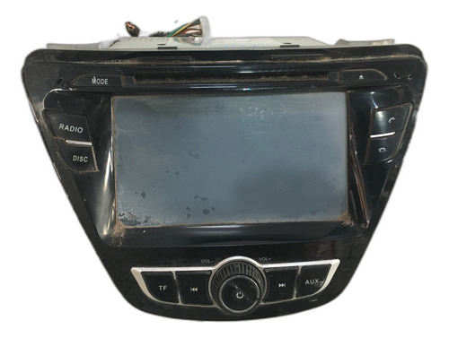 Radio Manual Con Pantalla Id 1666 Hyundai Elantra 2014-2016